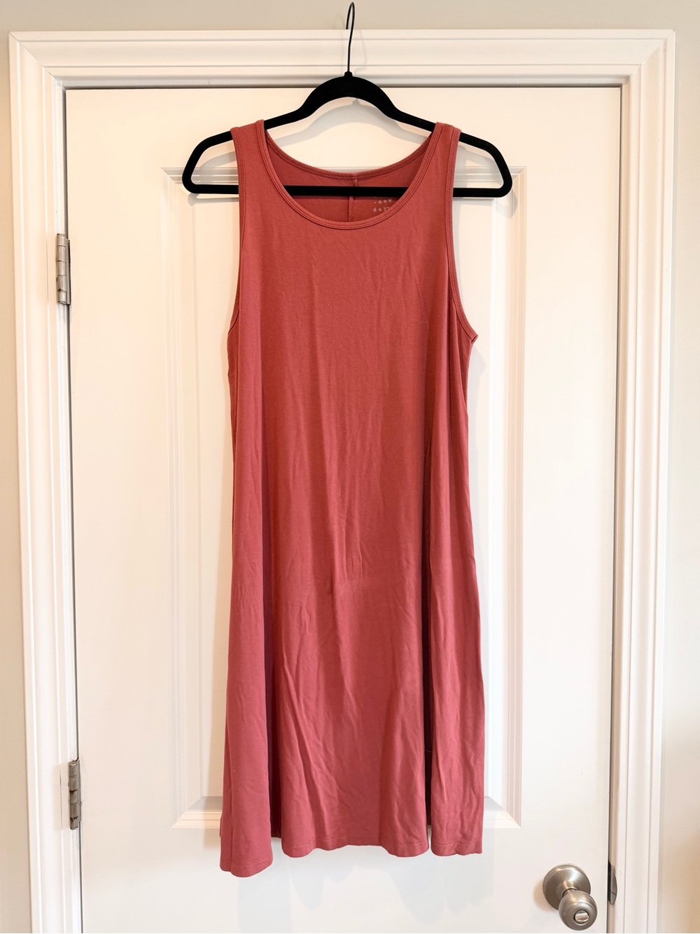 Dusty Rose A-Line Casual Dress